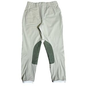RJ Classics Womens Equestrian Breeches Khaki Horseback‎ Riding Pants Size 28R